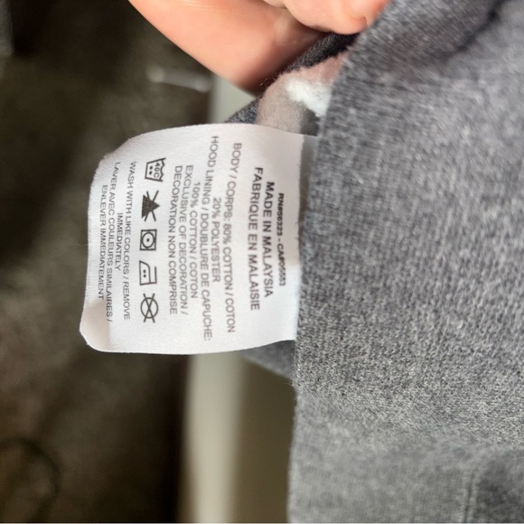Nike Men's Gray Hoodie L - Picture 5 of 5
